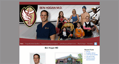 Desktop Screenshot of benhoganmd.com